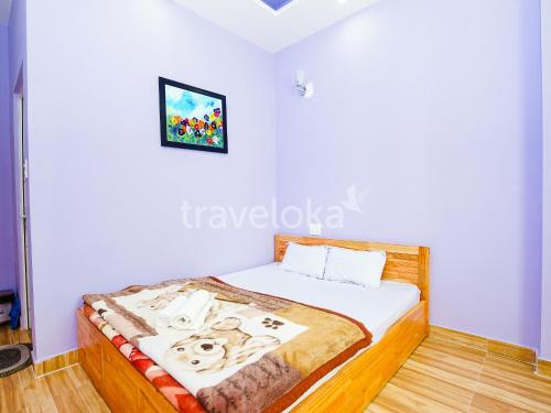 Cama o camas de una habitación en Gia Khanh Hotel