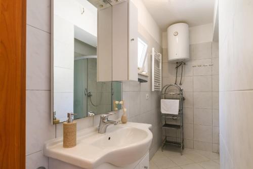 Koupelna v ubytování La Bodega Apartments