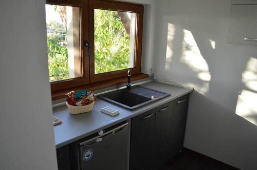 Dapur atau dapur kecil di Arbanasi DELUXE Villa