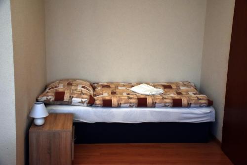 Posteľ alebo postele v izbe v ubytovaní Penzión Koruna