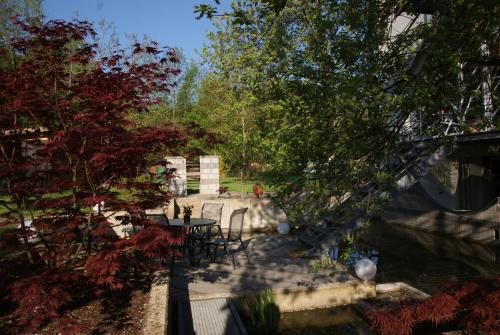 Κήπος έξω από το Ferienwohnung "Mosel"