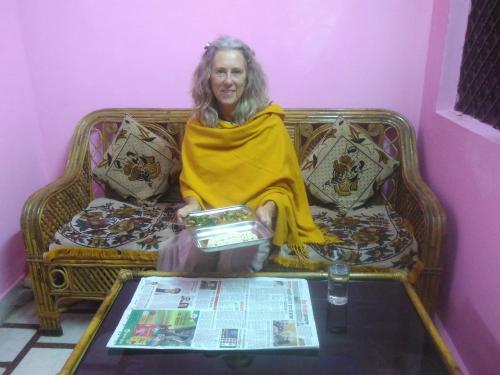 Posezení v ubytování Anjali Home Stay
