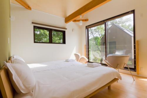 Cama o camas de una habitación en Gakuto Villas