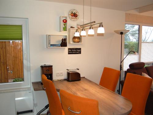 Ruang duduk di Ferienhaus H.Winkler