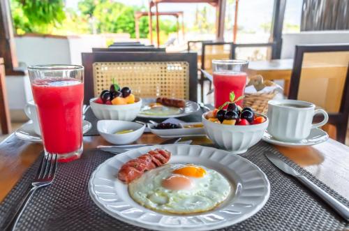 Mad på hotellet eller i nærheden