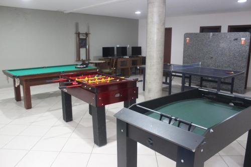 Бильярд в Hotel Ilhas do Caribe - Na melhor região da Praia da Enseada