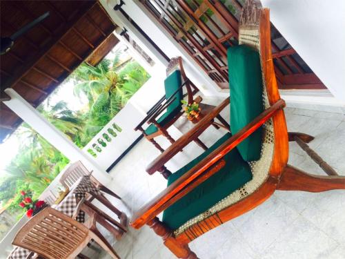 Χώρος καθιστικού στο Chaya Villa Guest House