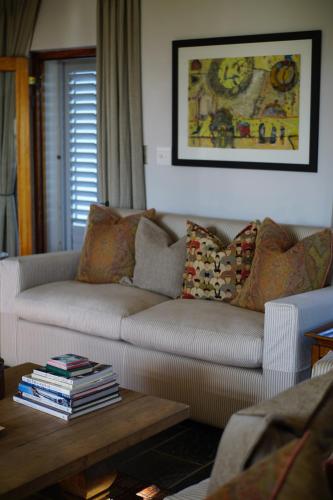 Χώρος καθιστικού στο Klein Welmoed Luxury Guest House