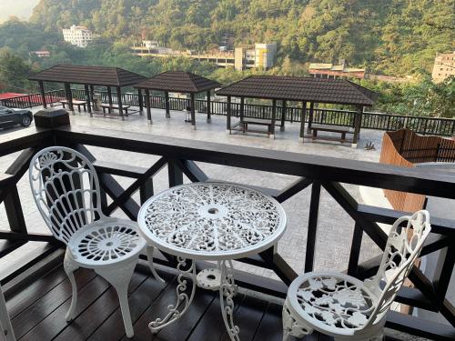 Uma varanda ou terraço em Yun Xiang Villa 未接待12歲以下孩童