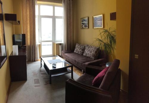 Posezení v ubytování Apartament Centrum Gdynia