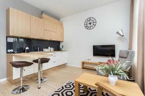 Una cocina o zona de cocina en Angleterre Apartments
