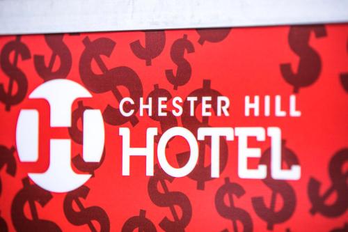 a sign for a chester hill food truck at Nightcap at Chester Hill Hotel in Bankstown