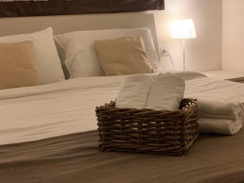 Posteľ alebo postele v izbe v ubytovaní Royal Apartment