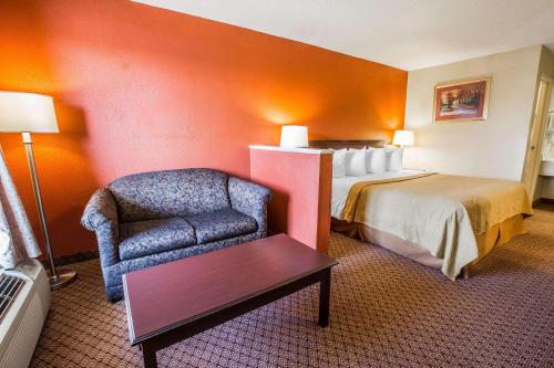 Postel nebo postele na pokoji v ubytování Quality Inn Gaffney I-85