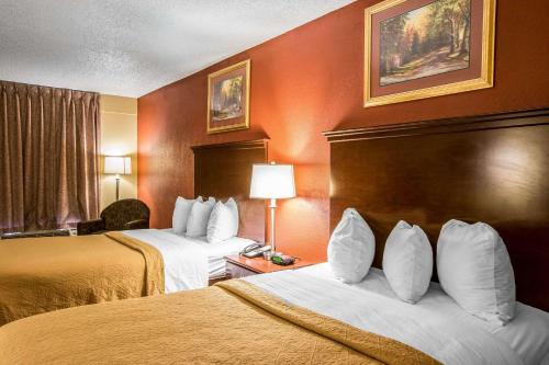 Postel nebo postele na pokoji v ubytování Quality Inn Gaffney I-85