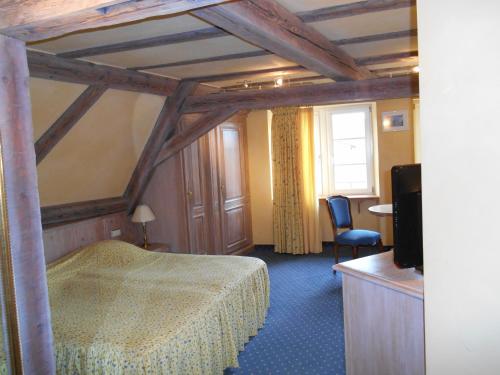Hotel Saint-Martinにあるベッド