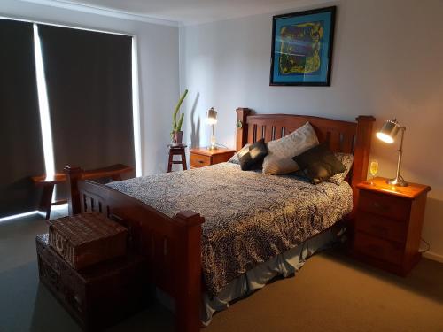 Katil atau katil-katil dalam bilik di Trading Places Kangaroo Island