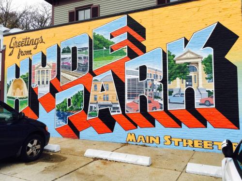 a mural on the side of a building at ~*Pet Friendly 30min to Downtown*~ THE BOSTONIAN in Boston