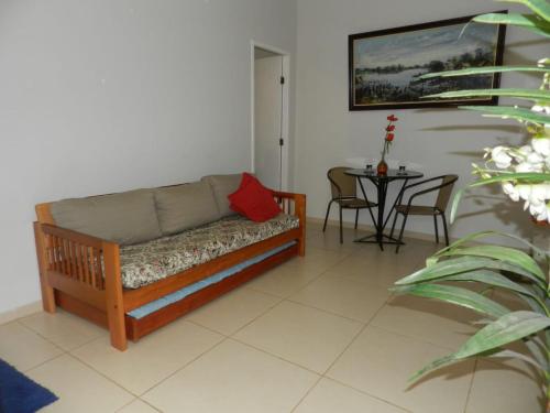 Katil atau katil-katil dalam bilik di APARTAMENTOS NO CENTRO DE BRASILIA.