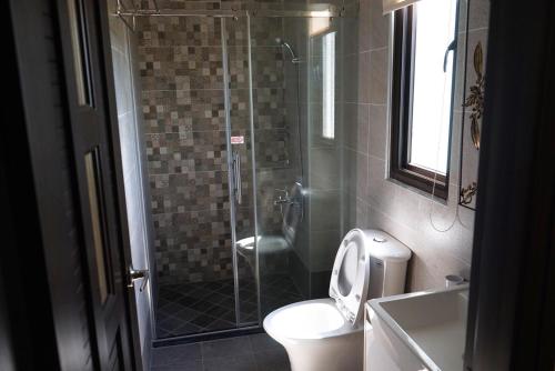 Un baño de Hu Moon Lake