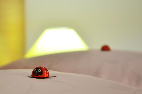 Postel nebo postele na pokoji v ubytování ApartHotel Zorilor