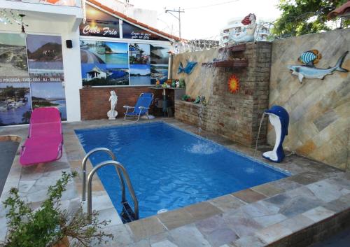 The swimming pool at or close to Pousada do Nei