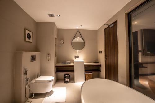 Ванная комната в Hotel Span International