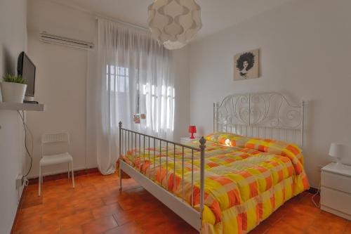 מיטה או מיטות בחדר ב-Hotel Delfa