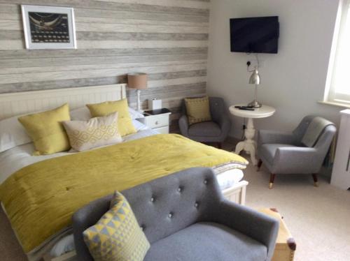 Un lugar para sentarse en The Beach House