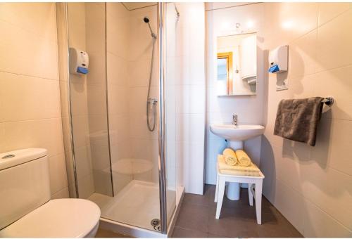 Kúpeľňa v ubytovaní Sea & Wave La Finestra Apartment