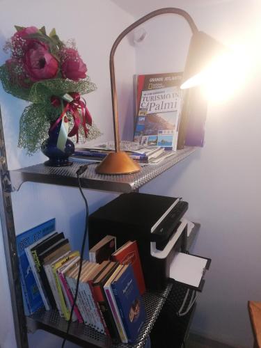 Knihovna v bed and breakfast