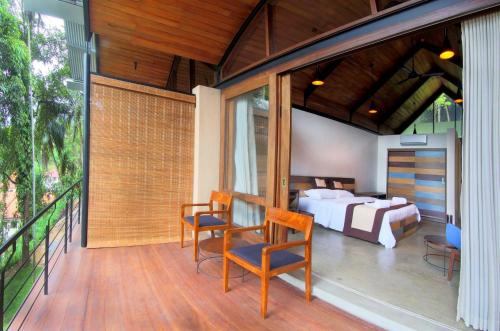 Ένα ή περισσότερα κρεβάτια σε δωμάτιο στο SWP Eco Lodge