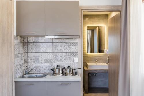 Dapur atau dapur kecil di Olia Green Residence