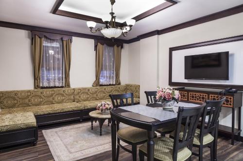 Ruang duduk di Gulumser Hatun Termal Hotel & Spa