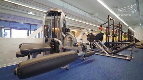 Gimnasio o equipo deportivo en Pärnu Rannastaadioni Hostel