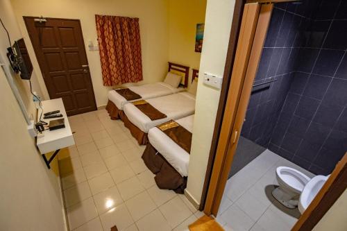 Vonios kambarys apgyvendinimo įstaigoje Pollock View Resort