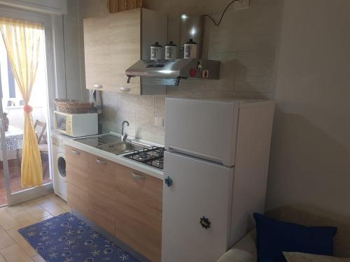 Kuchyň nebo kuchyňský kout v ubytování Casa Vacanze Trinacria