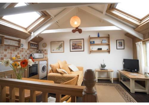 Χώρος καθιστικού στο Abbey Place Net Loft
