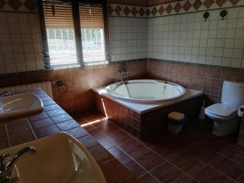 Et badeværelse på Casa Rural Bellavista