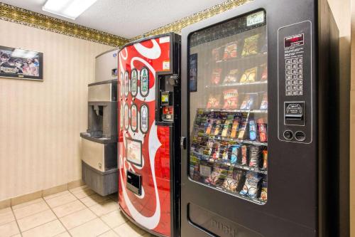 a coca cola vending machine in a room at Studio 6 Myrtle Beach, SC in Myrtle Beach