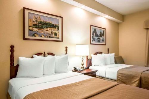Ένα ή περισσότερα κρεβάτια σε δωμάτιο στο Quality Inn Greeneville - Tusculum