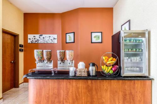 Kuchyň nebo kuchyňský kout v ubytování Sleep Inn & Suites Stafford - Sugarland