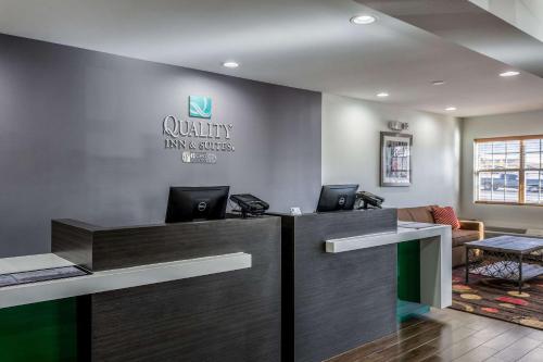 Ο χώρος του λόμπι ή της ρεσεψιόν στο Quality Inn & Suites West El Paso I-10