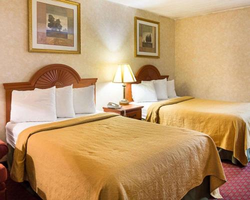 Ένα ή περισσότερα κρεβάτια σε δωμάτιο στο Quality Inn Petersburg Near Fort Gregg-Adams