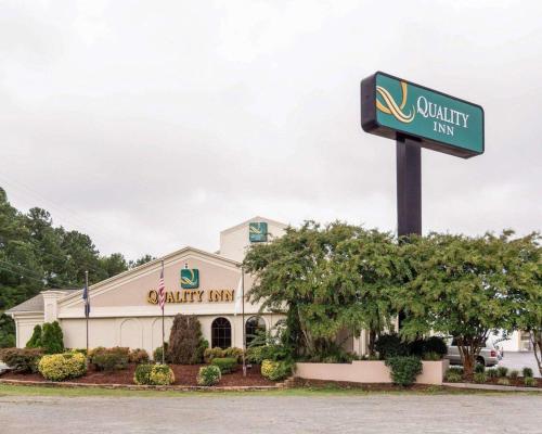 Certifikát, hodnocení, plakát nebo jiný dokument vystavený v ubytování Quality Inn South Hill I-85