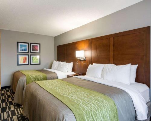 Ένα ή περισσότερα κρεβάτια σε δωμάτιο στο Quality Inn & Suites Ashland near Kings Dominion