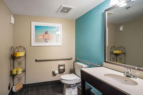 Quality Inn Harrisonburg I-81 tesisinde bir banyo