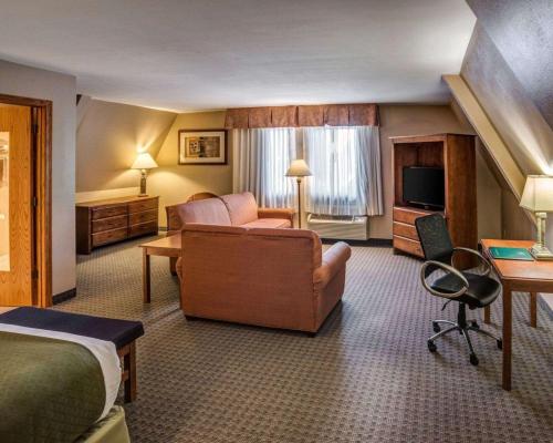 منطقة جلوس في Quality Inn Ashland - Lake Superior