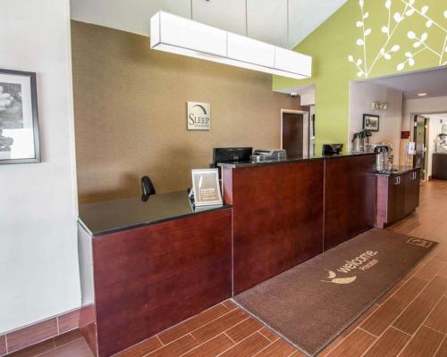 Vstupní hala nebo recepce v ubytování Sleep Inn & Suites Princeton I-77