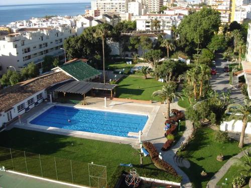 Bazén v ubytování Casa María Carihuela Park Palace nebo v jeho okolí